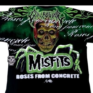 Civil Regime Misfits Brutality American Classic Tee Black Men's Large New